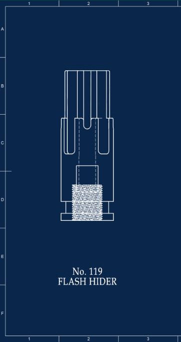 No. 119 Flash Hider